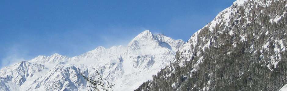 Bergpanorama im Winter, tg